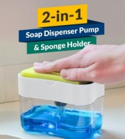 Soap Pump Dispenser With Sponge