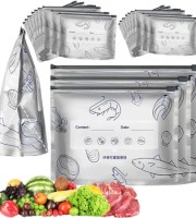 (20 পিছ) Aluminum Foil Zip Lock Bag