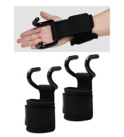 Weight Lifting Hooks Wrist Support- 2pcs